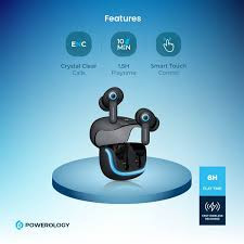هندزفری بلوتوثی پاورولوژی مدل Quad Mic ENC