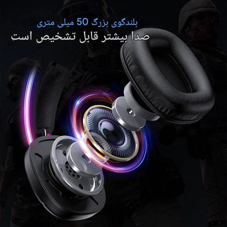 هدست گیمینگ سیمی اونیکوما مدل X33 RGB