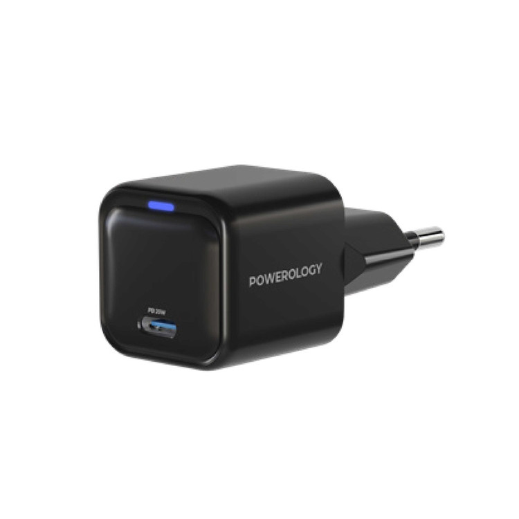 شارژر دیواری 20 وات پاورولوجی مدل Ultra-Compact Gan