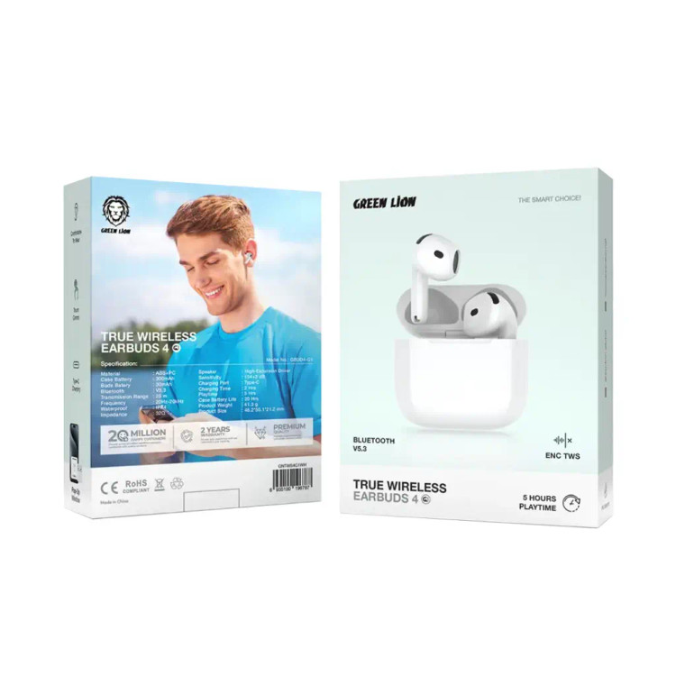 هندزفری بلوتوث گرین لاین Green Lion True Wireless Earbuds 4