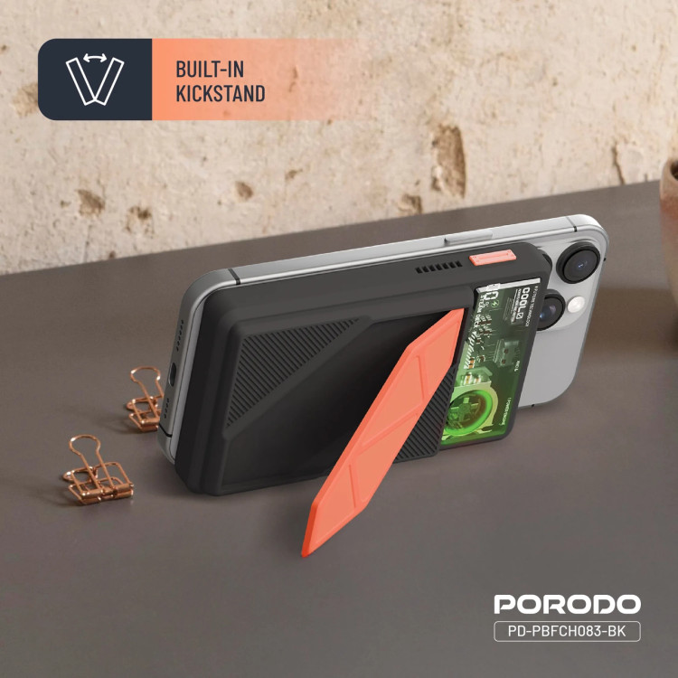 پاوربانک پرودو 10000mAh مدل PB083 با PD و شارژ سریع 20 وات