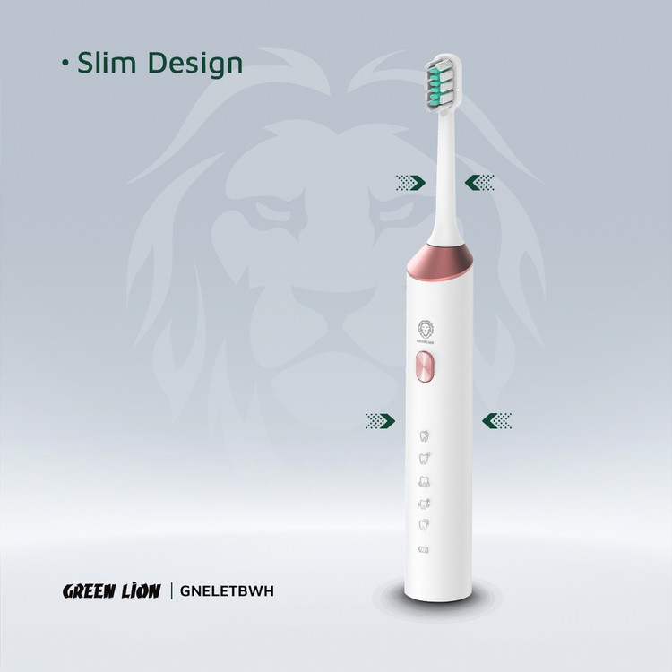 مسواک برقی هوشمند گرین لاین Green Lion با 4 سری اضافه